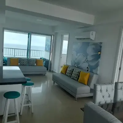 2 Bedroom Beachfront Apartment 2P1-Al4 With Pool And WIFI