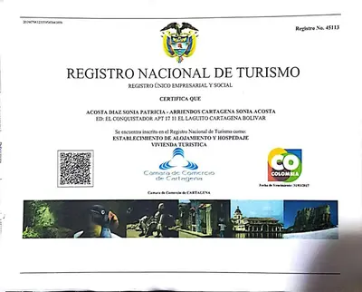 a website for the ricotta national de tivolis at Apartamento con vista al laguito y al mar in Cartagena de Indias
