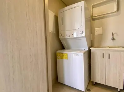 a washer and dryer in a small room at MQ 1006 Cartagena, Playa cercana in Cartagena de Indias