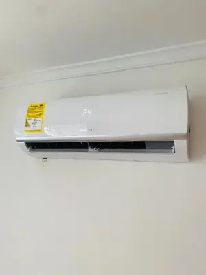 a white printer sitting on top of a wall at Cartagena Kings Hostel in Cartagena de Indias
