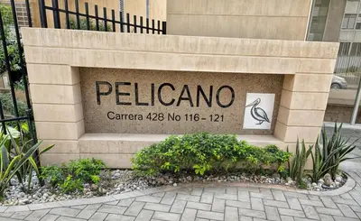 a sign for the pelicanico building at Loft en Nrt de Barranquilla - Piscina - Mall 3 Min in Barranquilla