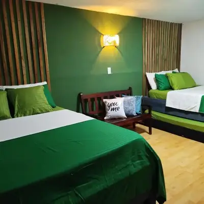 Hb5 Family Room with private bathroom facing the sea