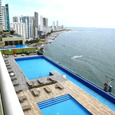 Apartamentos en Edificio H2 Bocagrande Cerca al Mar