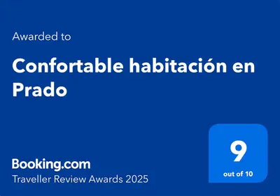a screenshot of a cell phone with the text cancelled to confederable haliblical at Confortable habitación en apartamento familiar en el Prado in Barranquilla