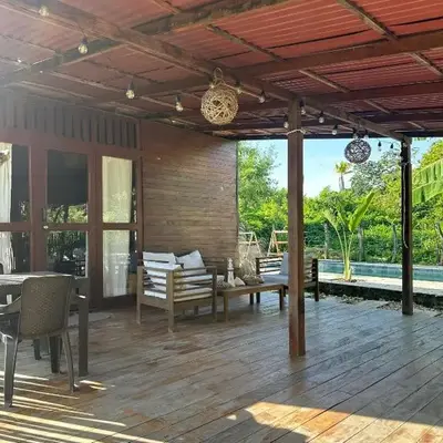 Cabaña Privada con Piscina y Aire Acondicionado