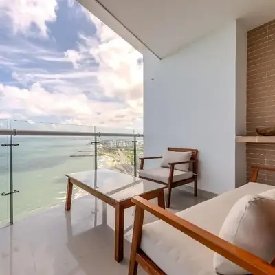 Piso 24 vista al mar 2BR