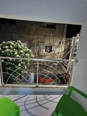 a view from the top of a balcony of a building at Hospedaje Saray Sofia in Coveñas