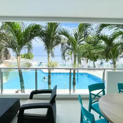 Hermoso Apartamento Frente al Mar 2 Habitaciones B12A