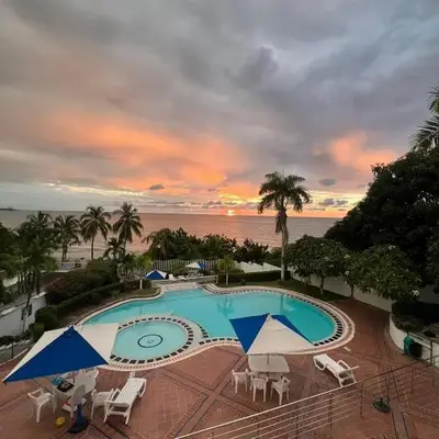 Unwind in Santa Martas Oceanfront Retreat
