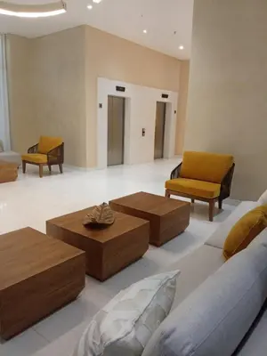 a living room with couches and tables and chairs at Crespo Horizon Suite in Cartagena de Indias