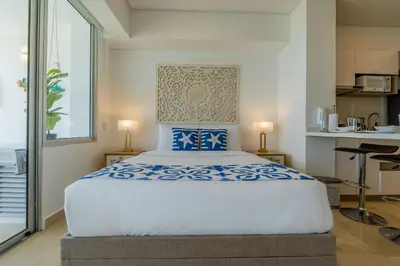 Gallery image of CB922 | LuxuryTouch: Suite con encanto y vista mar in Cartagena de Indias