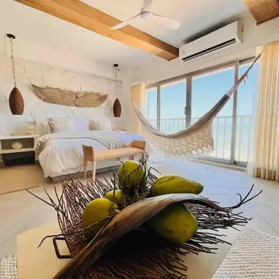 Casa Manalva ocean view penthouse in walled city