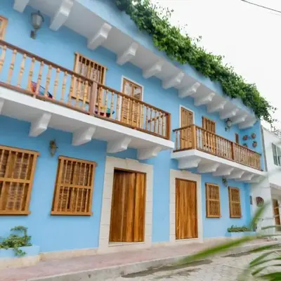 Blue House Castillo View Private Jacuzzi & Colonial Balconies