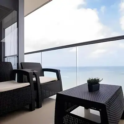 Espectacular Apto de 2 Hab en Piso 27-Morros City