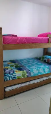 two sets of bunk beds in a room at Cartagenafantastica in Cartagena de Indias