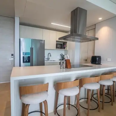2BR for 8 guests with views in Baru