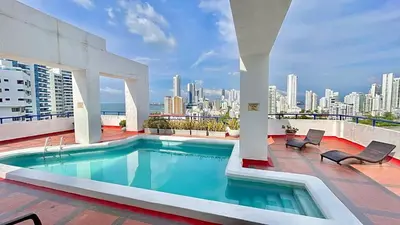 Gallery image of apartamento luxury Aire puro frente al mar edificio marina del rey laguito cartagena in Cartagena de Indias