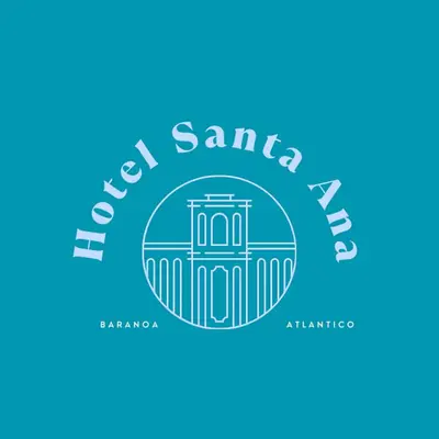 an illustration of the acropolis of athens with the text parlez santa at Hotel Santa Ana in Baranoa