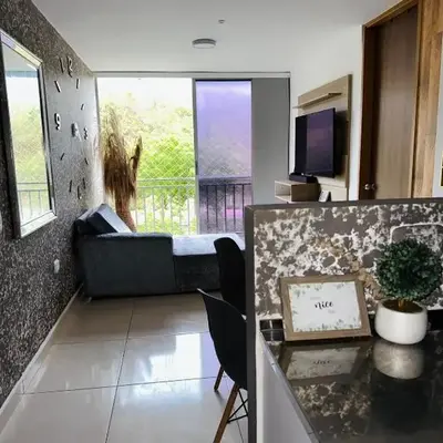 cool and quiet apartment in front of the urban forest