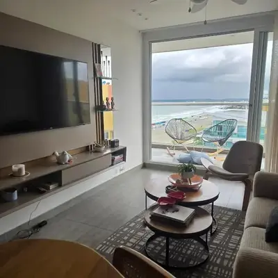 Luxury Oceanfront Apartment Spiaggia 2BR 3BA Playa azul Cartagena