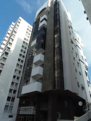 a tall building with two tall buildings at Edificio Torre Centauro in Cartagena de Indias