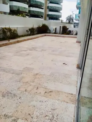 a view from the outside of a building at Apartamento Frente a la Playa Morros 922 in Cartagena de Indias