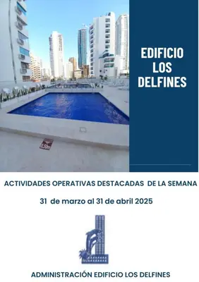 a screenshot of a flyer for an advert for an apartment building at Arriendos Yeny in Cartagena de Indias