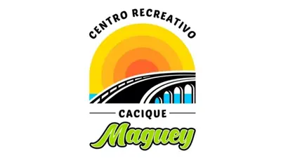 a logo for a railway station with the words carletonagency at Hotel Campestre Maguey in Mangue