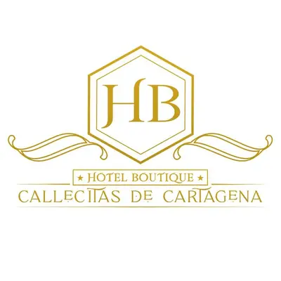 a logo for a hotel boutique calella de caraza at Hotel Boutique Callecitas de San Diego in Cartagena de Indias