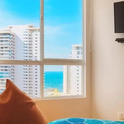 Luxury apartamento ubicación central y piscina.