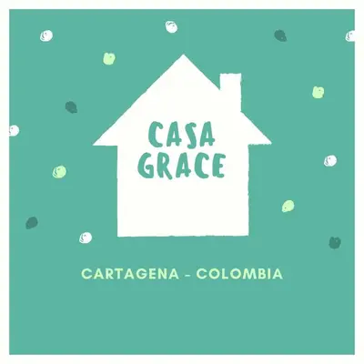 a diagram of a house with the words casa garage at @casa__grace in Cartagena de Indias