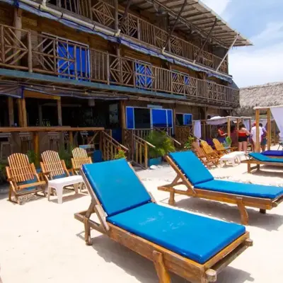 Cabaña Coral Azul