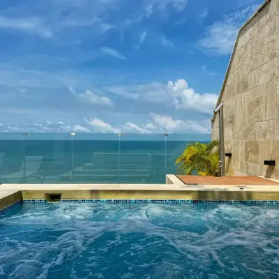 ¡Amazing Beach Dúplex! Infinity Pool / Rooftop