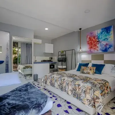Mini departamento a una cuadra de la playa y de la bahia de Bocagrande
